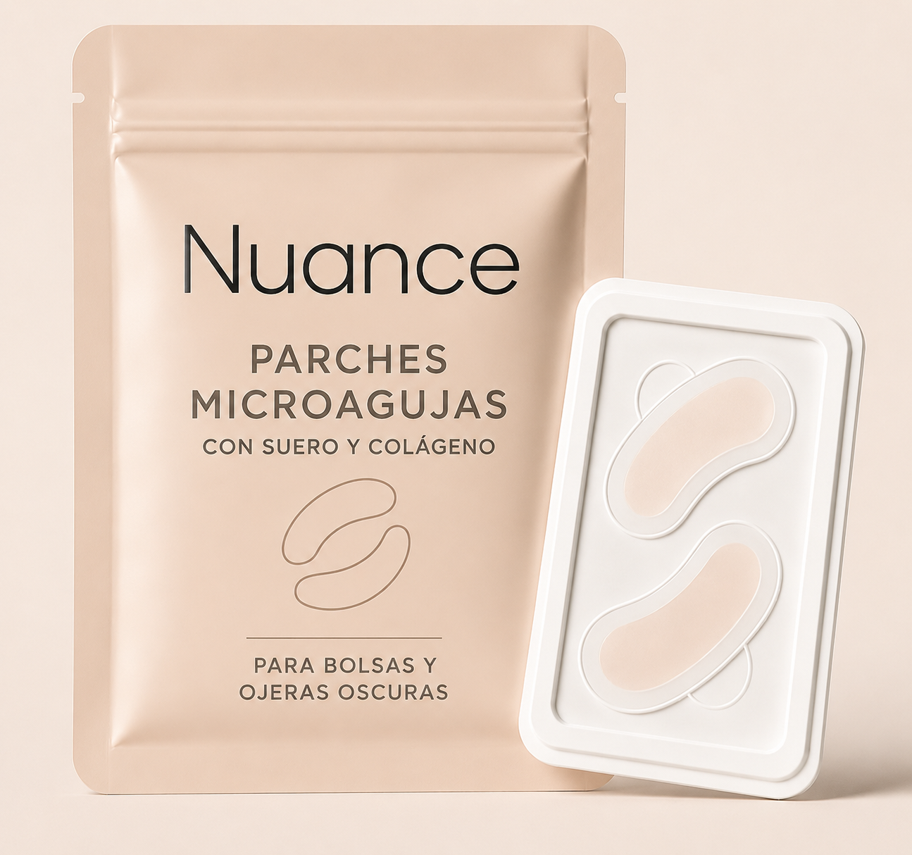 Parches Microagujas + Ácido Hialurónico y Colágeno | Para bolsas y ojeras oscuras